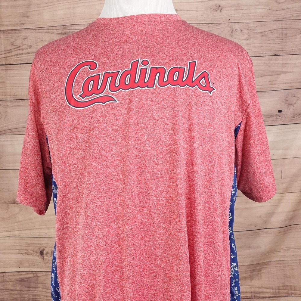 St. Louis Cardinals Shirt XL Red MLB Baseball Apple Vacations SGA Giveaway